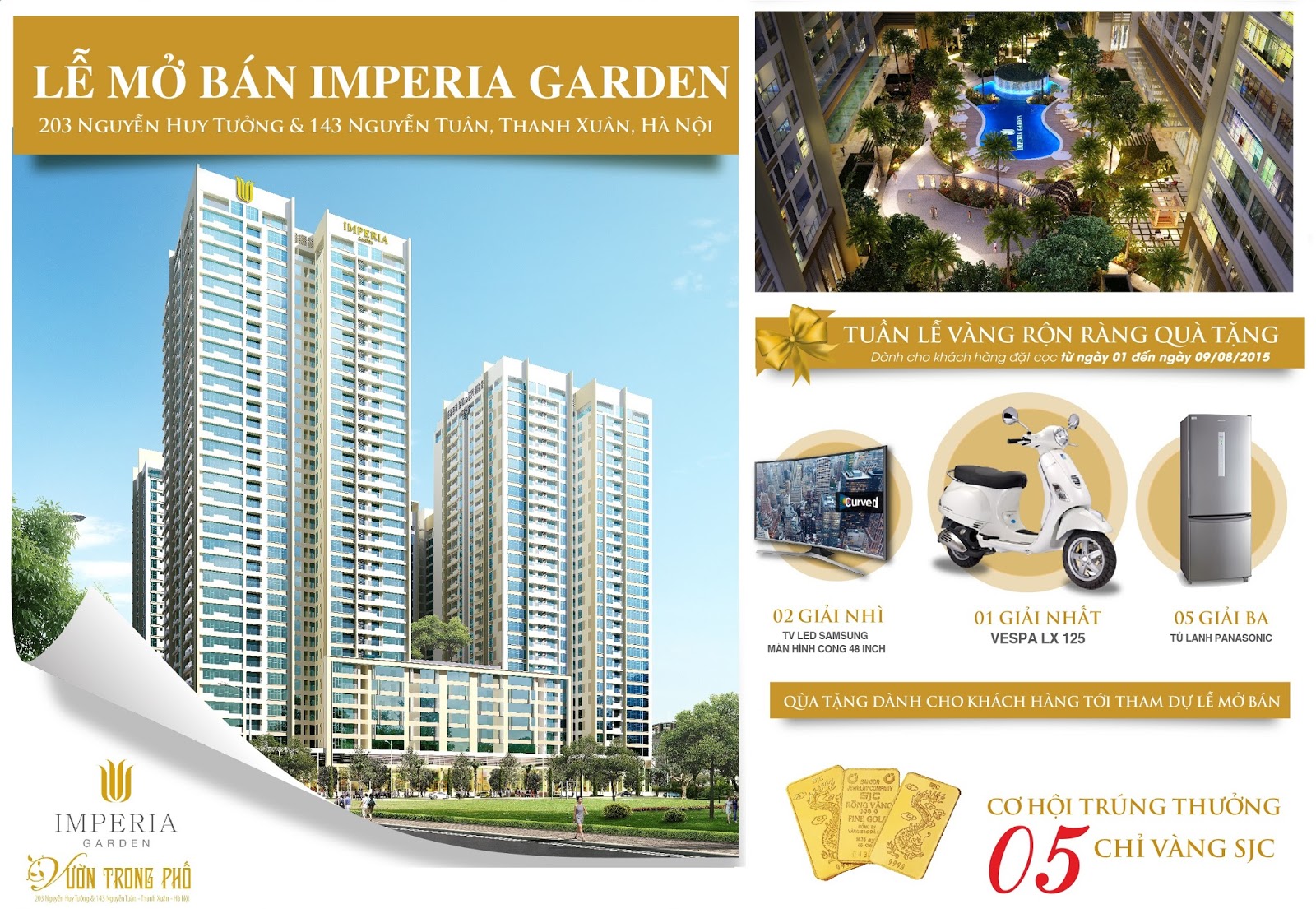 Thông tin mới nhất về dự án Imperia Garden Hà Nội 2
